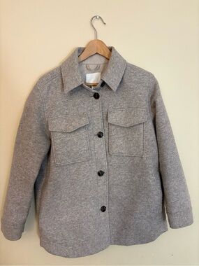Oversized Thick Warm H&M Shacket Jacket